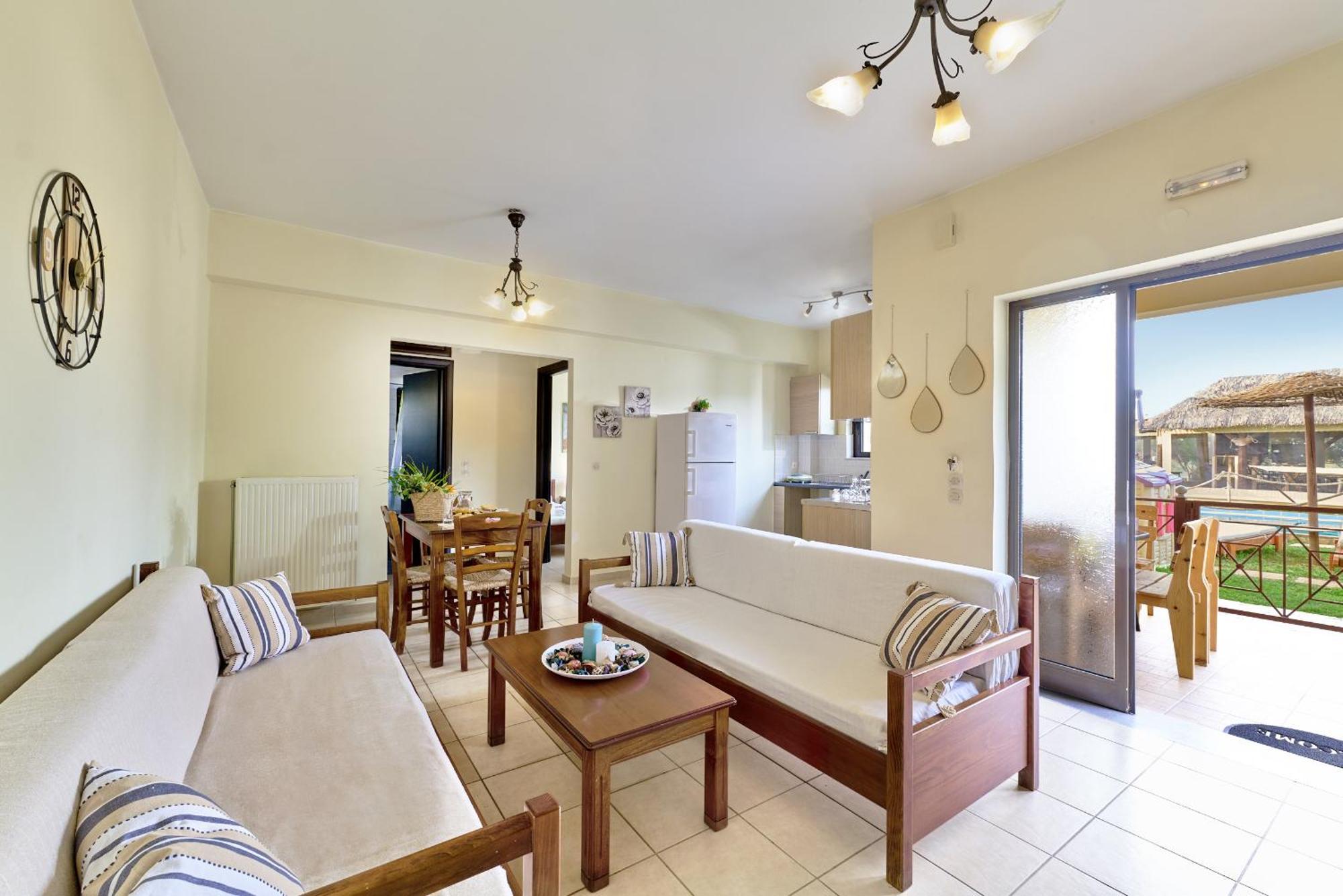 Villa Gereoudis Seaview Apartments-Pool & Bar Kolimvárion Exteriér fotografie